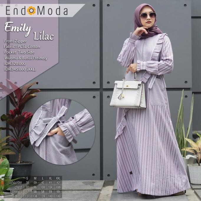 Diskon Gamis Endomoda Emily