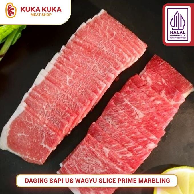 

Terbaru Us Wagyu Beef Slice Prime Marbling-250Gr