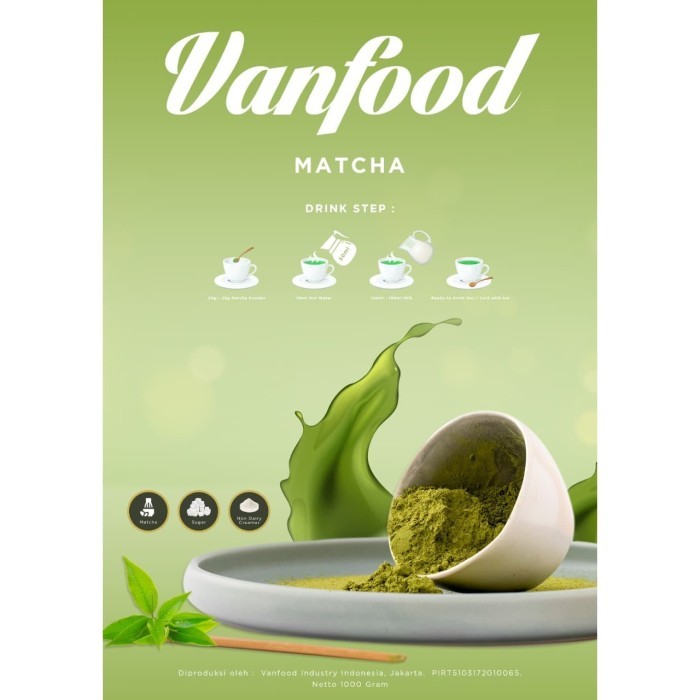 

Vanfood Matcha Powder Premium