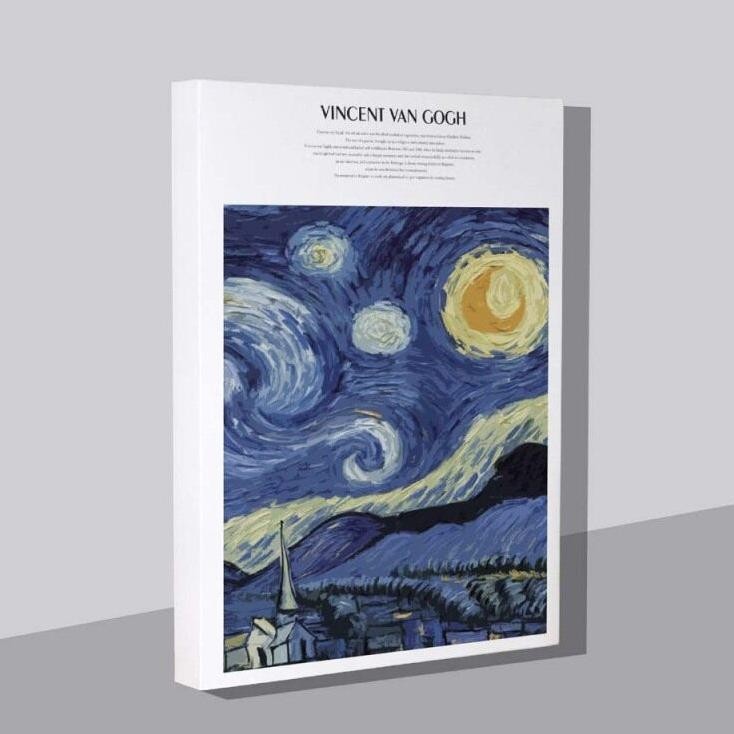 

Readya4A5 256Page Van Gogh Vintage Blan Etchboo Thi White R