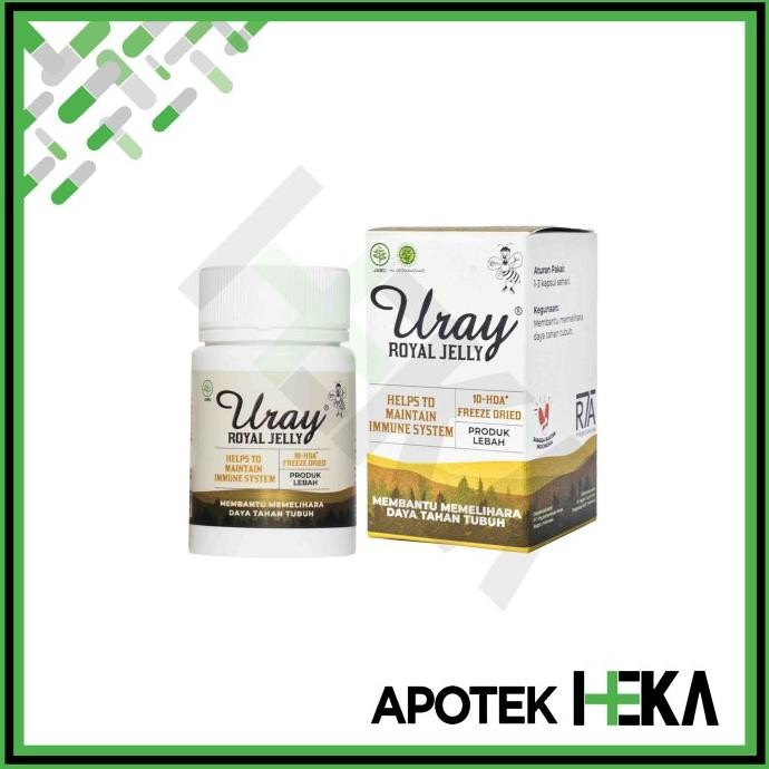 

Madu Uray Royal Jelly Botol isi 30 Kapsul - Daya Tahan Tubuh L21N