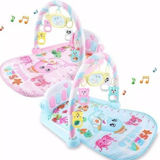 

Terbaru Playmat Playgym Bayi Mainan Musik Matras Piano Injak Musical Baby R16