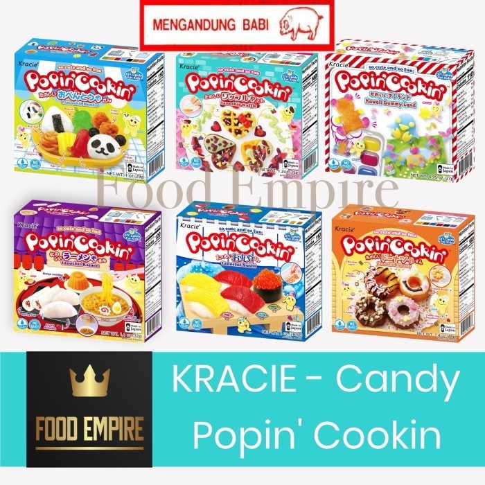 

Kracie Popin Cookin Diy Candy Crafts For Kids Popin'Cookin' Japan Terbaru SE01