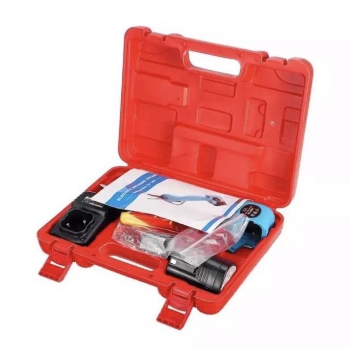 

Terbaru Gunting Taman Garden Electric Pemangkas Dahan Ranting Pohon Wireless