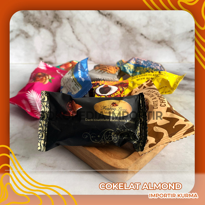 

COKLAT ISI KURMA ALMOND MIX 1KG CHOCOLATE DATES WITH ALMOND SE01