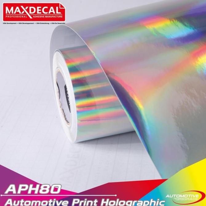 

Sale Sticker Stiker Hologram Aph80 Maxdecal 127 Cm Original