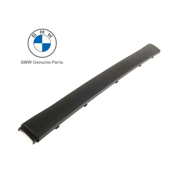 Bmw E36 License Plate Delete Lis Bemper Depan Tengah 51111960857