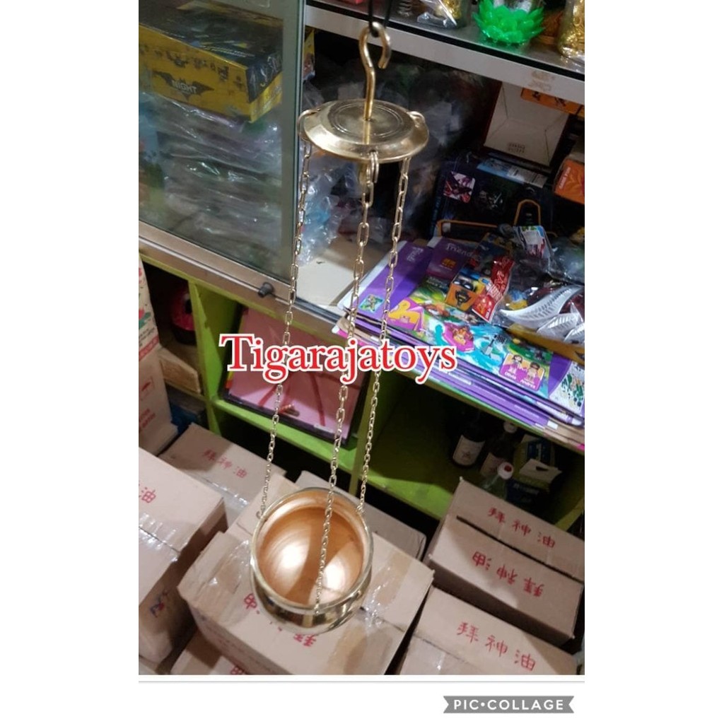 Hiolo Tempat Dupa / Hio Kuningan Gantung