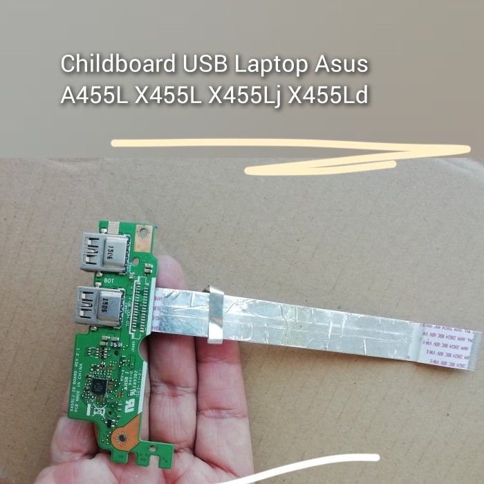 [DRO] Childboard USB Asus A455L i3 i5 chilbod Laptop X455L X455LD X455LJ sm