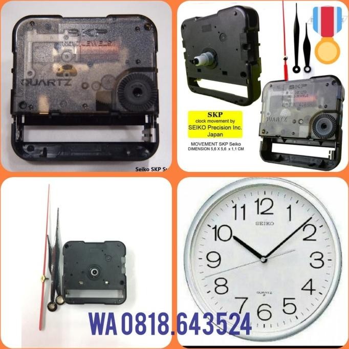 MESIN JAM DINDING SEIKO AWET DAN ASLI