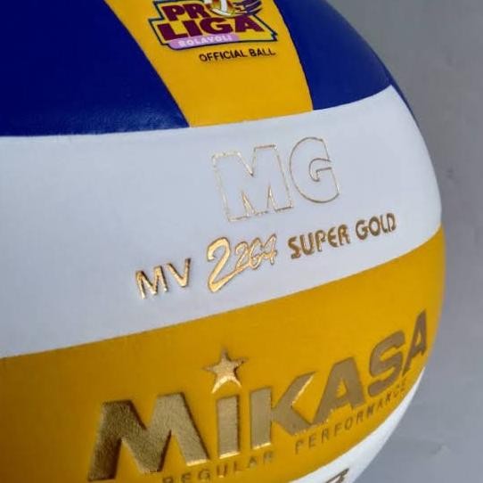 ORIGINAL Bola Voli Mikasa MV 2200 Super Gold Japan 2200Z Poli Volly PS