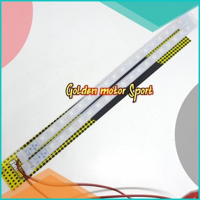 Led Protaper Lampu kolong variasi motor Universal Lampu strip LED RGB