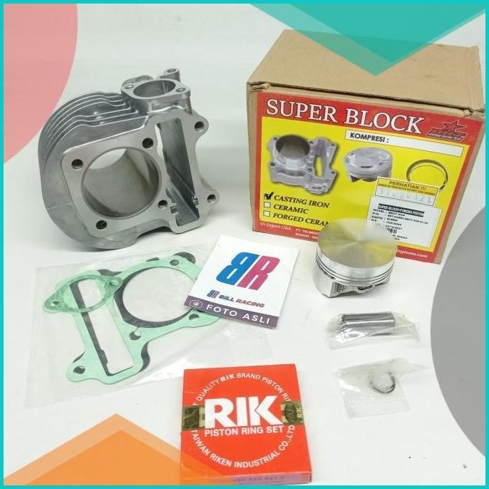 SUPER BLOK BEAT POP FI CAST IRON & FORGED PISTON BRT 54.50 MM BEAT POP