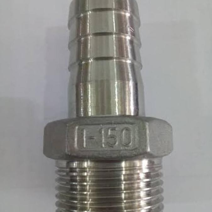 

Hose Nipple/Nepel Selang Stainless 1 1/2" Inch Terlaris