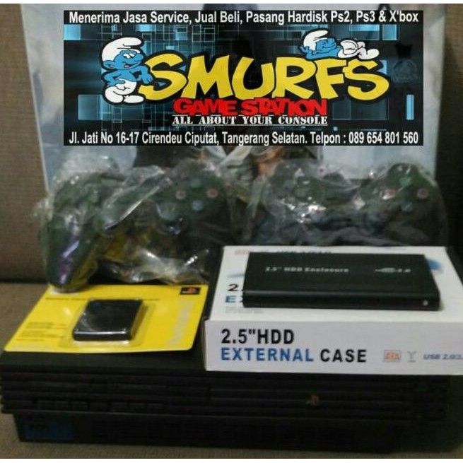 Playstation, Ps2 SLIM / PS 2 FAT, Hardisk Eksternal Full Game KAR