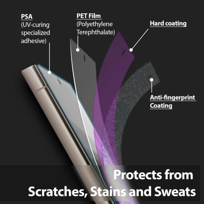 

Whitestone Uv Gen Hard Coated Film Samsung S24 Ultra S24 Plus S24 2Pcs Terlaris