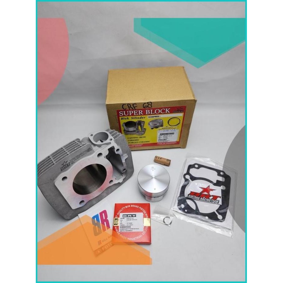 BLOK BRT RACING CRF 68 MM PISTON FORGED BLOK CERAMIC BORE UP 210 CC 07