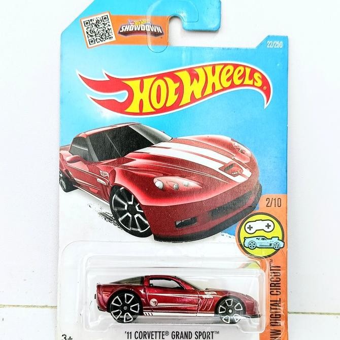 Hot Wheels / Hotwheels Treasure Hunt Reguler THR 11 Corvette Grand Sport