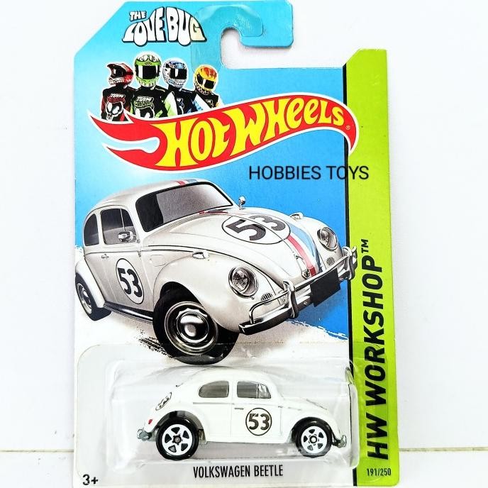 Hot Wheels Volkswagen Beetle Herbie 53 - VW Kodok The Love Bug