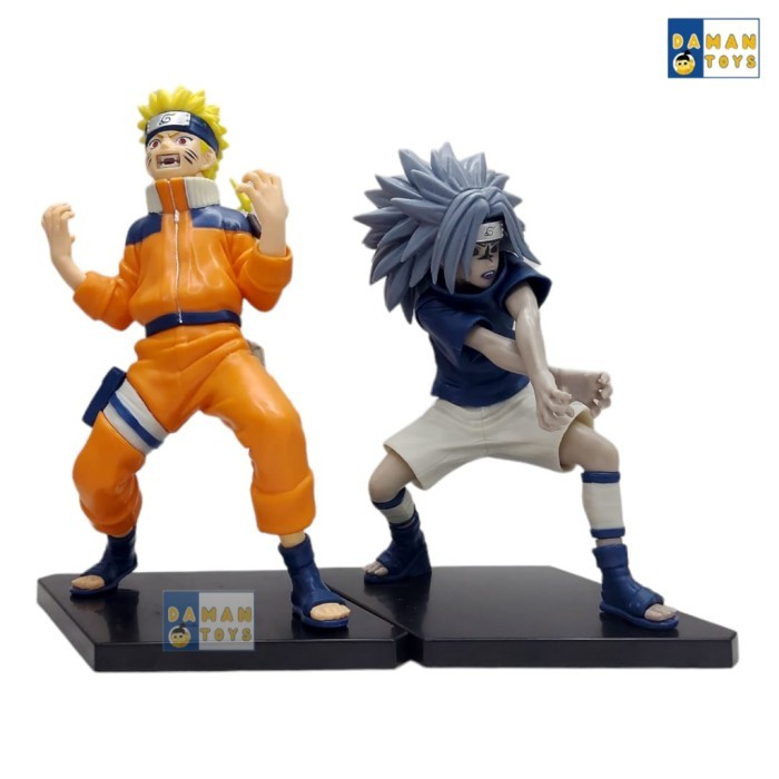 Action Figure Naruto Stars Uchiha Sasuke Ii Figur Pajangan