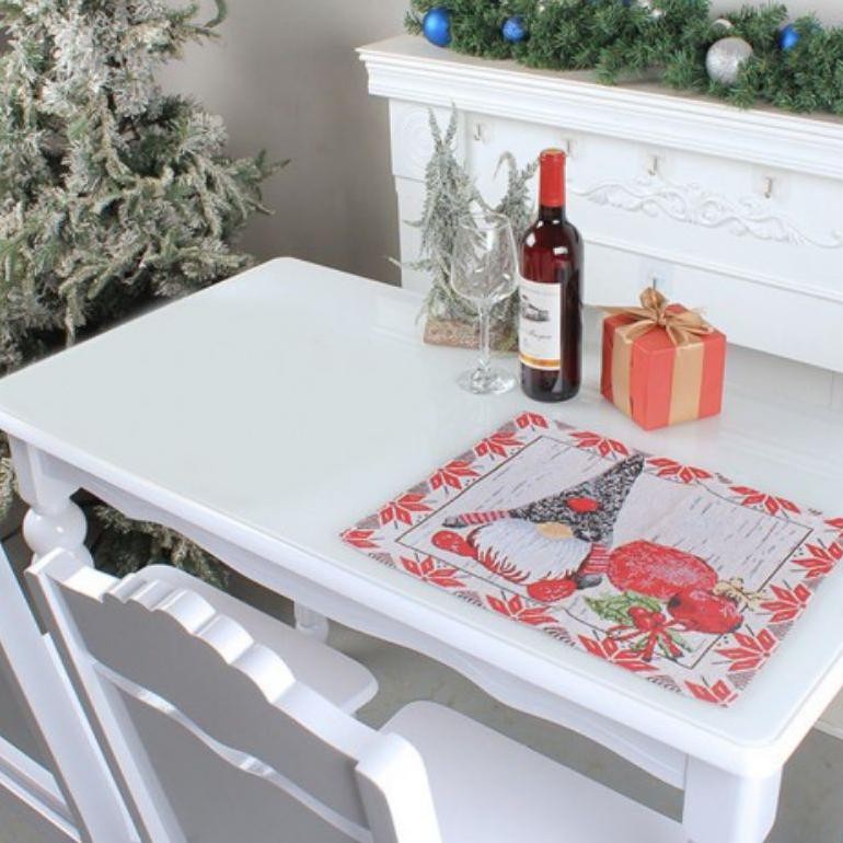 Placemat Alas Tatakan Piring Natal / Tatakan Meja Alas Makan Christmas