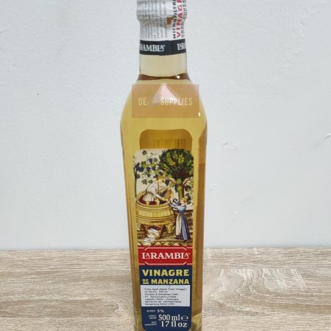 

La Rambla Apple Cider Vinegar 500ml - Cuka Apel Spanyol Larambla [terbaik]