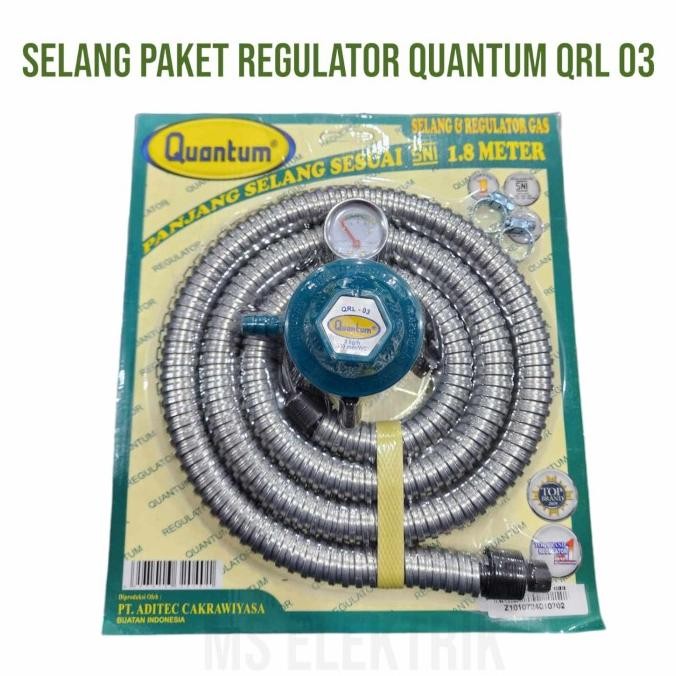 Quantum Regulator Selang Paket / Selang Paket Regulator QRL-03
