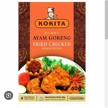 

Bumbu Kokita Ayam Goreng Original 100%