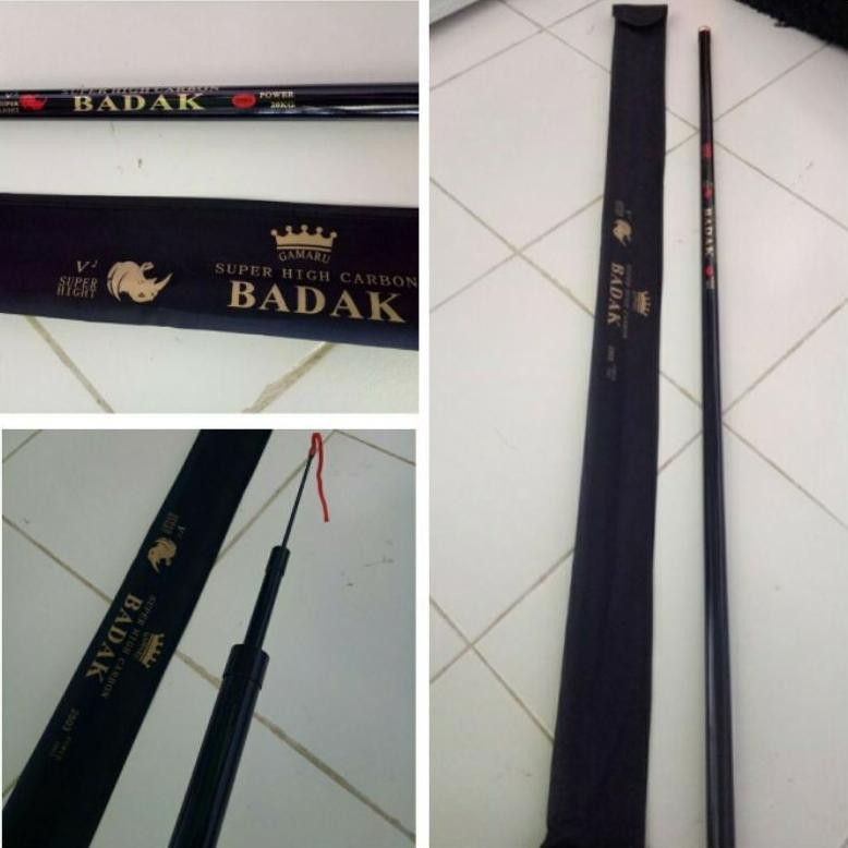 TODAY POLE / TEGEK GAMARU BADAK V2 - SUPER HARD 250CM / 270CM (FOR GALATAMA LELE) SALE