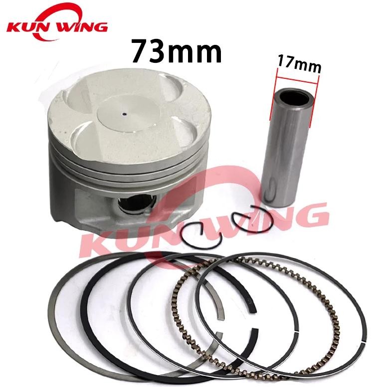 73mm piston rings kit gasket for honda cbx250 cbx 250 twister xr250 tornado 250 2001-2008 motorcycle