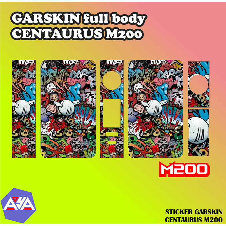 

Wrap* Centa M200 Backdoor Wrap Skin Stiker Garksin CUSTOM Gratis (2pcs)