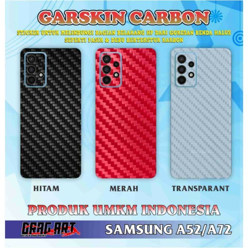 

Wrap* A72 5g Wrap Skin Stiker Garksin CUSTOM Gratis (2pcs)