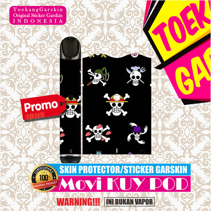

Wrap* Movi Kuy One Piece Kepala Wrap Skin Stiker Garksin CUSTOM Gratis (2pcs)
