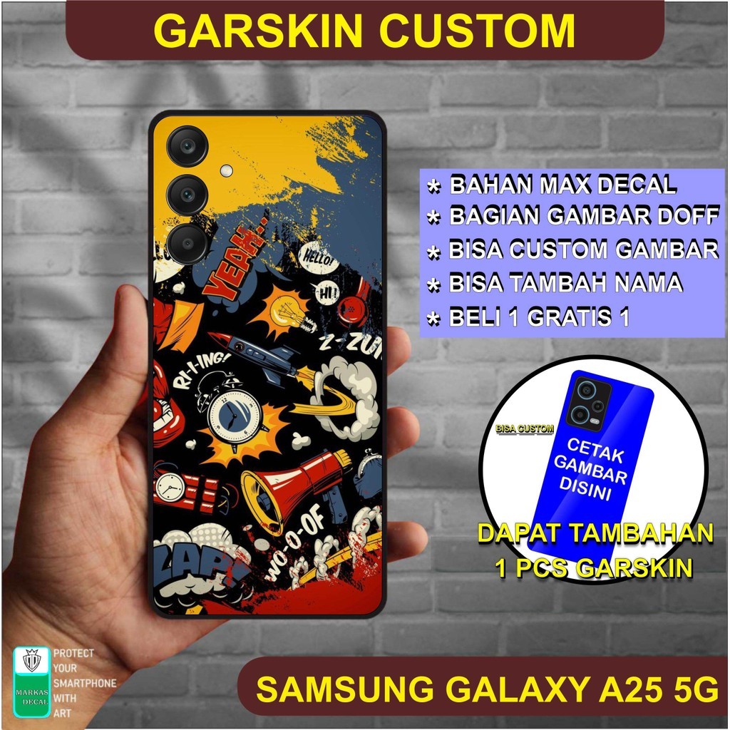 

Wrap* Samsung A25 5g Keren Kode 512 Wrap Skin Stiker Garksin CUSTOM Gratis (2pcs)