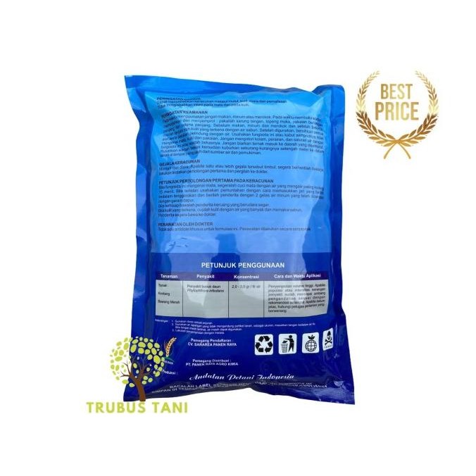 FUNGISIDA MANTRA 80 WP MANCOZEB BIRU