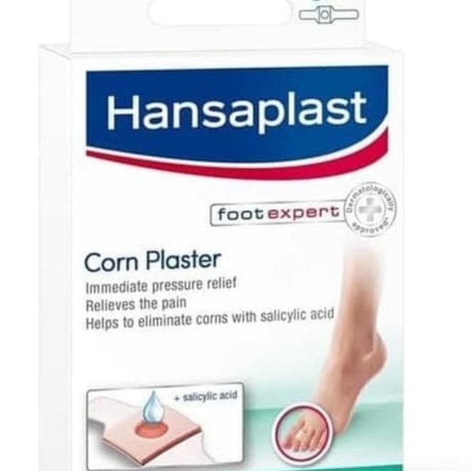 KOMPLIT Hansaplast Corn Foot Plester Kulit Kaki Kapalan Kutil Mata Ikan Singap