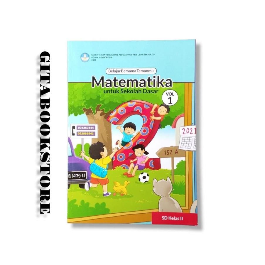 

TERBATAS Buku Matematika Kelas 2 SD/MI Volume 1 Kurikulum Merdeka