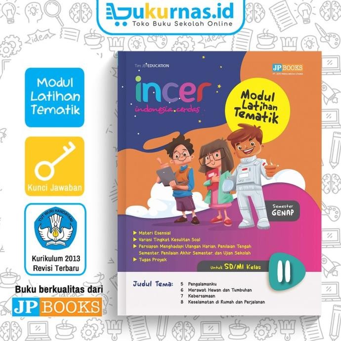 

LIMITEDEDITION Buku Latihan Soal Tematik SD Kelas 2 Semester Genap INCER