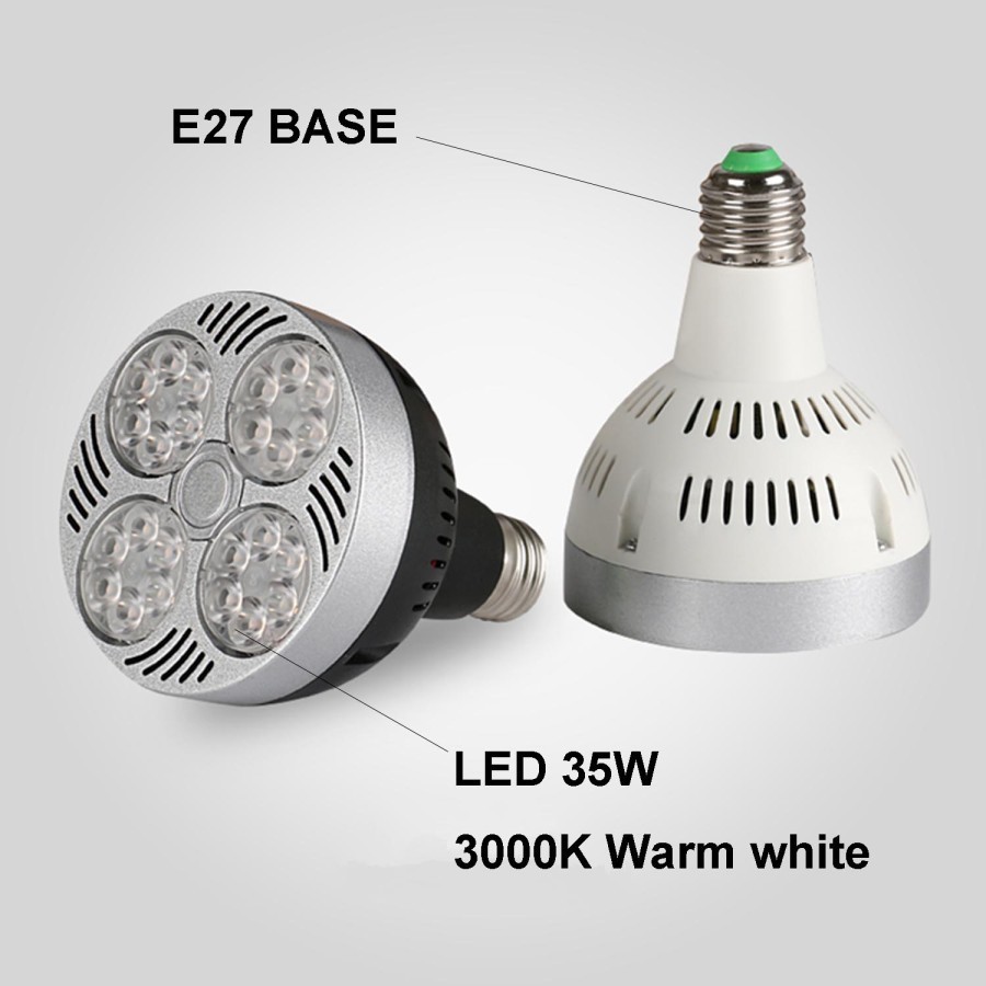 Lampu Led Par30 35 WATT Par 30 35W E27 3000K 4000K 6500K Mata 4