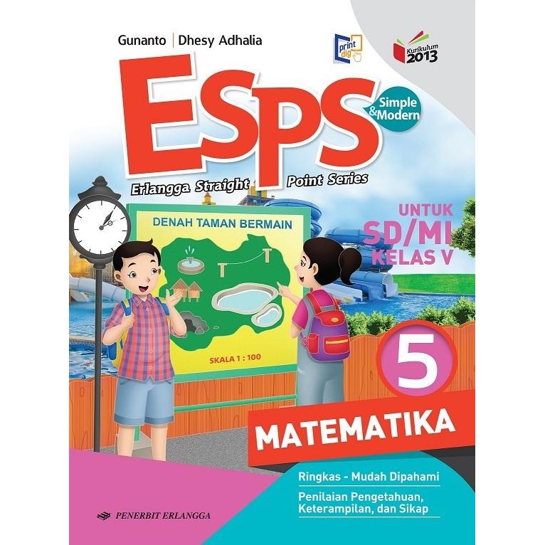 

OBRAL ESPS: MATEMATIKA SD/MI KELAS. 5/K13N | 0025100480