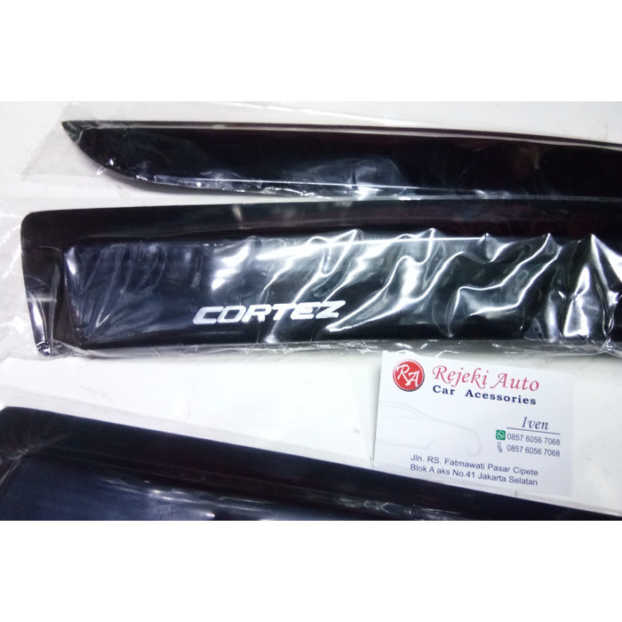 TALANG AIR WULING CORTEZ / SIDE VISOR WULING / AKSESORIS CORTEZ
