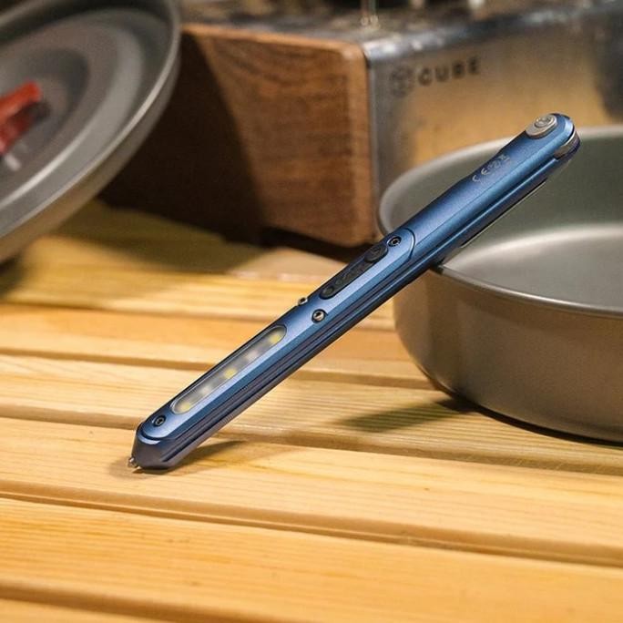 Wuben E62 Multifunctional EDC Tactical Pen Light & Knife Flashlight Senter