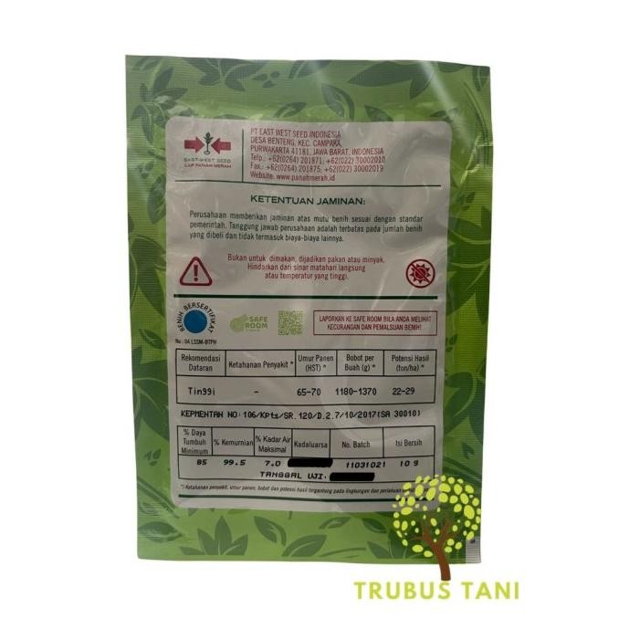 Leony 10gr Benih Sawi Putih Hibrida Tahan Akar Gada