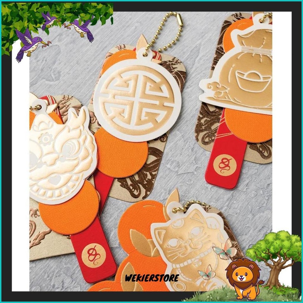 

Hangtag Imlek 2025 - 4 Set Lucky Charm Collection Cod