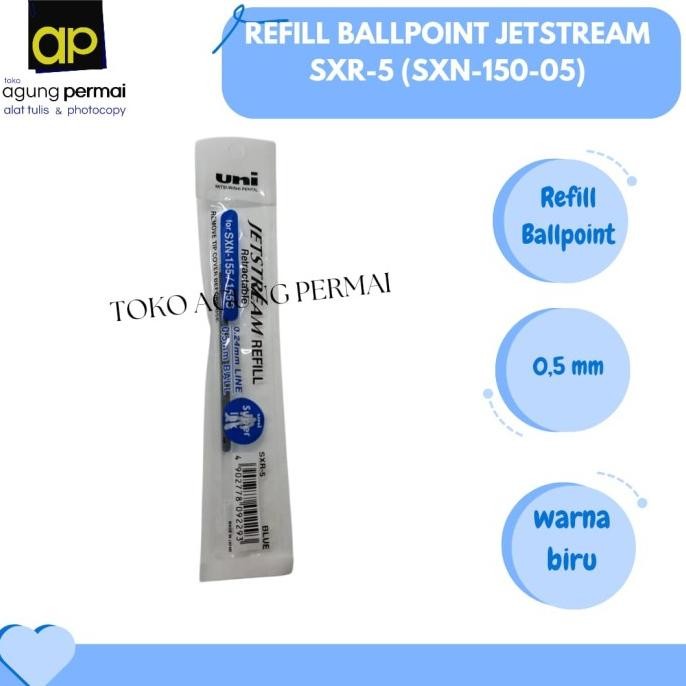 

Best Seller !! Refill Ballpoint Uni Jetstream SXR-5 for SXN-150-05