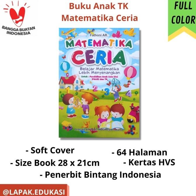 

GRATIS ONGKIR BUKU PIN TK/PAUD - SERI MATEMATIKA CERIA