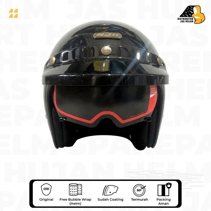 Ready Helm NJS NX2 Black Glossy Intercom Ready