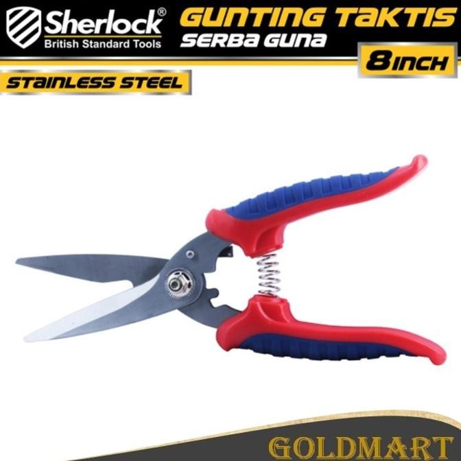 

Tersedia Gunting Dahan 8" / Sherlock Gunting Tactical Scissor