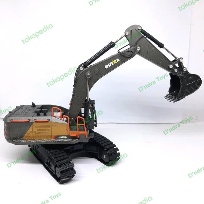 Diecast Miniatur Alat Berat Excavator Huina - Die-cast Excavator