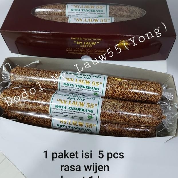 

Dodol Wijen Ny.Lauw55 Eja 1962